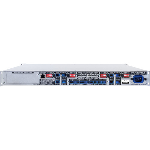 NXP1504 NETWORK POWER AMPLIFIER 4 X 150W @ 2/4/8 OHMS AND 25/70/100V WITH PROTEA DSP